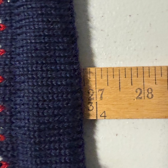 Skjaeveland Of Norway Womens Navy Birds Eye Clasp Cardigan Size Large Wool - Picture 12 of 13